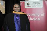 Mr Shamith Boodhoo received a PGDP in Finance, Banking and Investment Management with Distinction