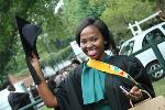 Ms Noluthando Cibane was awarded a Bachelor of Commerce Honours in Finance
