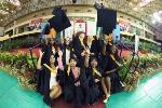 Graduates celebrating their achievement