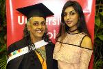 HOD of Physiotherapy at Mahatma Gandhi hospital is congratulated by her daughter on graduating with a Masters degree