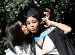 Sisters celebrate at graduation