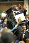 Graduates celebrate the success of their peers