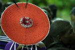 Traditional Hats seen at graduation