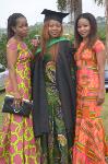 Awa Zihindula is ready to receive her BSc degree
