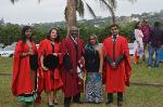 Professor and Dr Koorbanally with their students