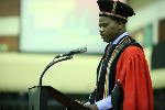 Dr Albert Modi addresses the convocation