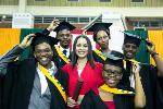Dr Cecile Proches with her students