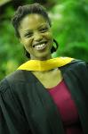 All smiles after graduating for Yondela Zethu Mkuzo