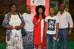 Dr Gugulethu Mzobe with her family